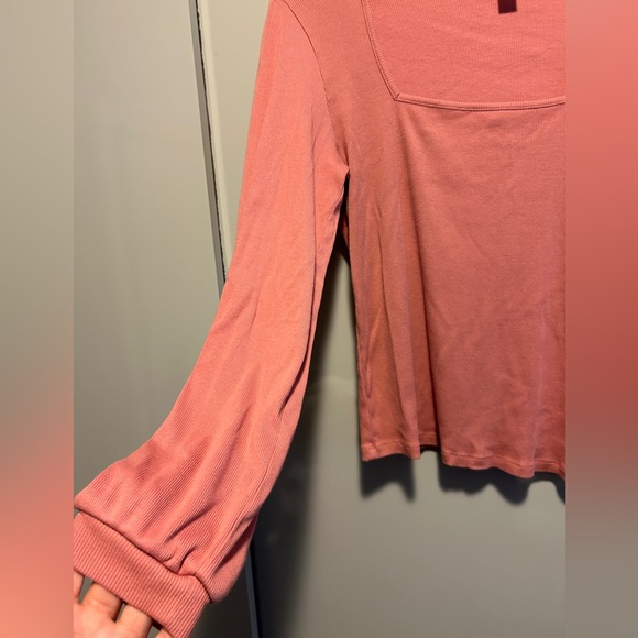 Jillian Harris x Joe Fresh Rosewood Long Sleeve Top - Picture 7 of 10